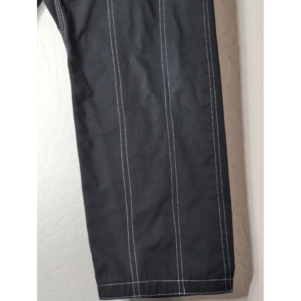 Brazilian Jiu Jitsu Pants Black With White Drawstring Waist Size A2 *Pants Only*